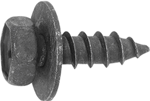 M6.3-2.5 x 18mm Phillips Indented Hex Head Sems Tapping Screw