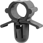 Black Nylon Hood Release Cable Clip for 7mm Diameter Tube/Cable