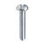 6-32 X 3/4 Slotted Round Hd Machine Screw Zinc