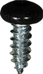 #10 X 1/2 - Pan Head Square Drive Screws - Black Painted Head