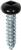 #10 X 3/4 - Pan Head Square Drive Screws - Black Painted Head