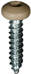 #10 X 3/4 - Pan Head Square Drive Screws - Tan Painted Head