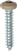 #10 X 1 - Pan Head Square Drive Screws - Tan Painted Head