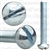 10-32 X 1 1/4 Slotted Round Hd Machine Screw Zinc