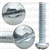 10-24 X 1 Slotted Round Hd Machine Screw Zinc