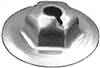 #10-24 Washer Lock Nut 3/4" O.D. 3/8" Hex Zinc