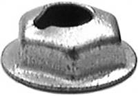 1/4"-20 Washer Lock Nut 19/32" O.D. 7/16" Hex Zinc