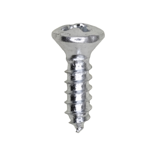 6 X 1/2 Phillips Oval Head Tap Screw Zinc