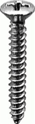 No8 X 5/8 Phillips Oval Head Tap Screw Zinc