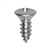 No 10 X 1/2 Phillips Oval Head Tap Screw Zinc