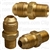 Brass Male Connector 5/16 Tube Sz 1/8 Thread