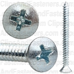 10 X 2 Phillips Oval #8 Hd Tap Screw Zinc