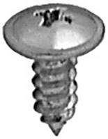 #8 X 7/16" Phillips Washer Head Tap Screw Zinc