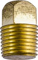 Brass Square Head Plug 1/8 Pipe Thread