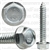 14 X 1 1/2 Ind. Hex Washer Head Tap Screw Zinc