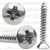 4 X 3/4 Phillips Oval Head Tap Screw Chrome