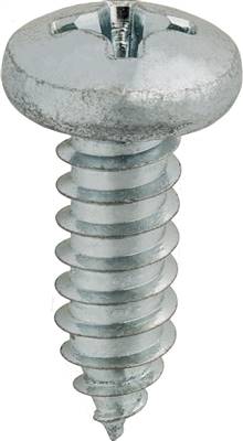 14 X 3/4 Phillips Pan Head Tap Screw Zinc