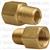 Brass Adapter 1/8 Thread A 1/8 Thread B