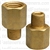 Brass Adapter 1/4 Thread A 1/8 Thread B