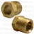 Inverted Nut Brass 3/8 Tube Size
