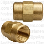 Brass Coupling 1/4 Pipe Thread