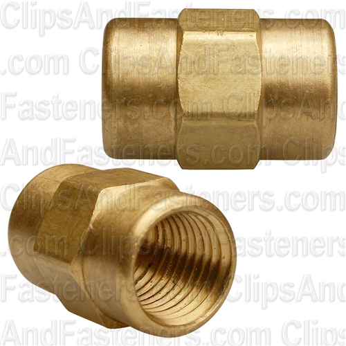 Brass Coupling 1/4 Pipe Thread