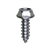 8 X 1/2 Slotted Hex Washer Head Tap Screw Zinc