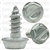 10 X 1/2 Slotted Hex Washer Head Tap Screw Zinc