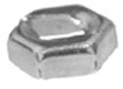 Thread Cutting Nut 1/8 Stud Size 1/4 Hex