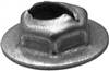 Thread Cutting Nut 1/4" Stud 11/16" Flange