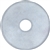 1/2 Bolt Size 1 1/2 O.D. Fender Washer Zinc
