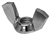 1/4-20 Cold Forged Wing Nuts-Nickel