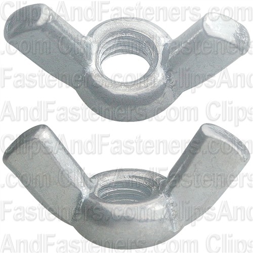 1/4-20 Cold Forged Wing Nuts-Nickel