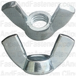 3/8-16 Cold Forged Wing Nuts-Nickel