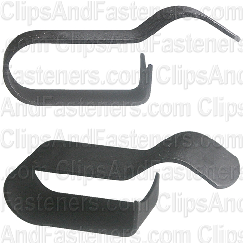 Wire Loom Clips Black 3/8 Clamping Dia