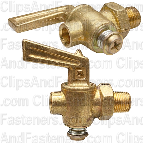 Brass Ground Plug Drain 1/8 Pipe Thread