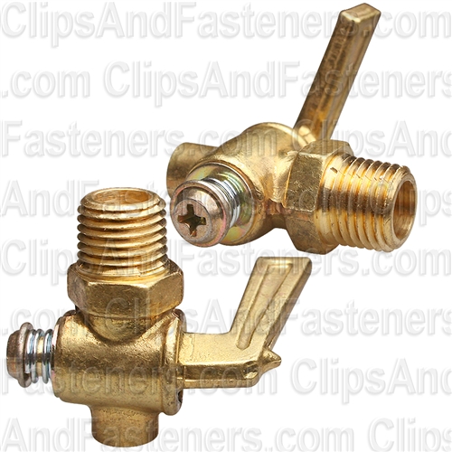 Brass Ground Plug Drain 1/4 Pipe Thread