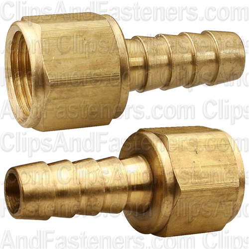 Hose Barb To Tpr Female Pipe 3/8 Id 3/8 Thrd