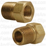 Brass Male Connector 1/8" Tube Size 1/8" Pipe Thread