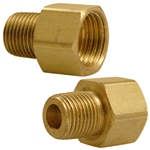 Brass Male Connector 5/16" Tube Size 1/8" Pipe Thread