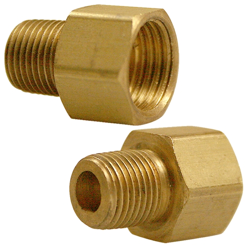 Brass Male Connector 5/16" Tube Size 1/8" Pipe Thread