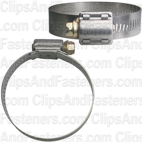 #28 Partial Stainless Steel Hose Clamp