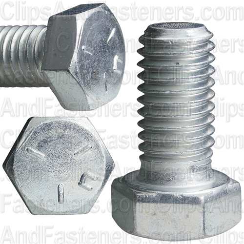 1/2-13 X 1 Grade 5 Cap Screw Zinc