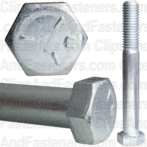 1/2-13 X 4 Grade 5 Cap Screw Zinc