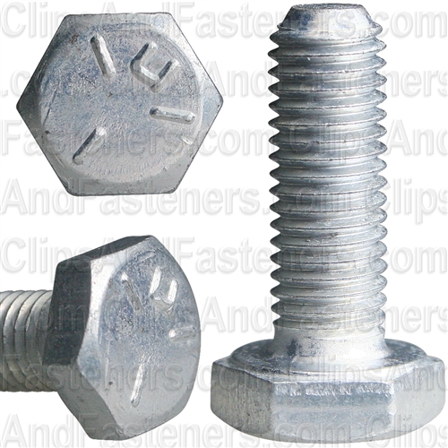 1/4-28 X 3/4 Grade 5 Cap Screw Zinc