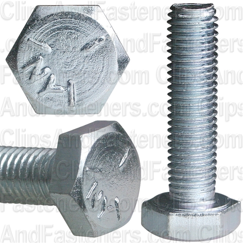 1/4-28 X 1 Grade 5 Cap Screw Zinc