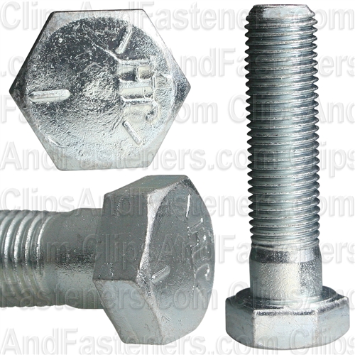 3/8-24 X 1 1/2 Grade 5 Cap Screw Zinc