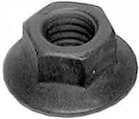 3/8"-16 USS Spin Lock Nuts With Serrations 7/8" Flange