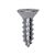 #4 X 3/8" Phillips Flat Head Tapping Screw Zinc