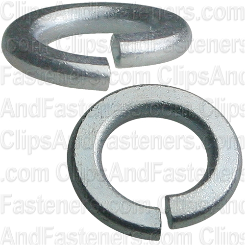 #10 (3/16") Grade 5 Spring Type Lock Washer Zinc